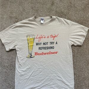 UO Budweiser Beige Tee